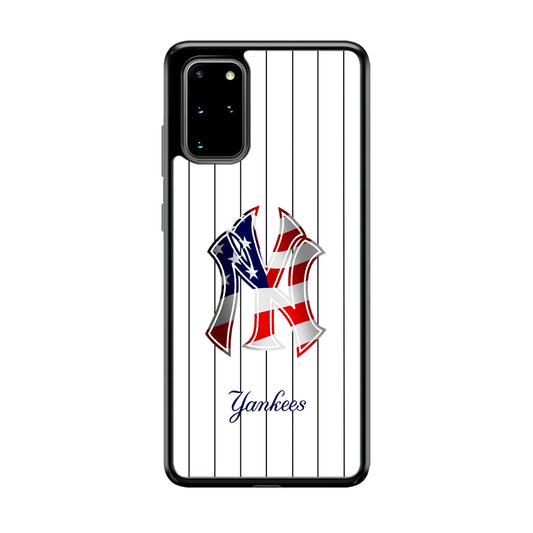 New York Yankees Flag Adaptation Samsung Galaxy S20 Plus Case