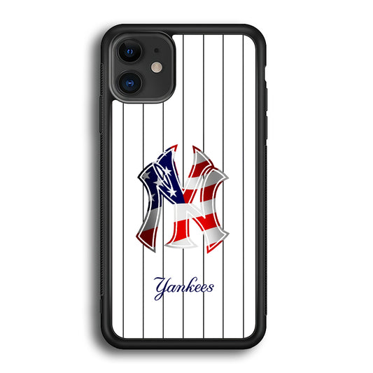 New York Yankees Flag Adaptation iPhone 12 Case