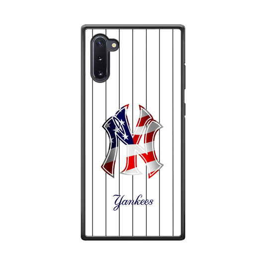 New York Yankees Flag Adaptation Samsung Galaxy Note 10 Case