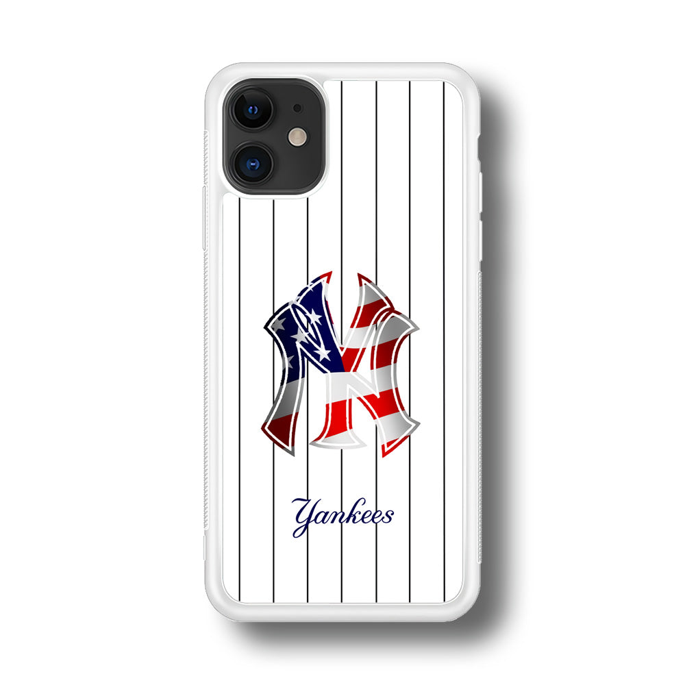 New York Yankees Flag Adaptation iPhone 11 Case