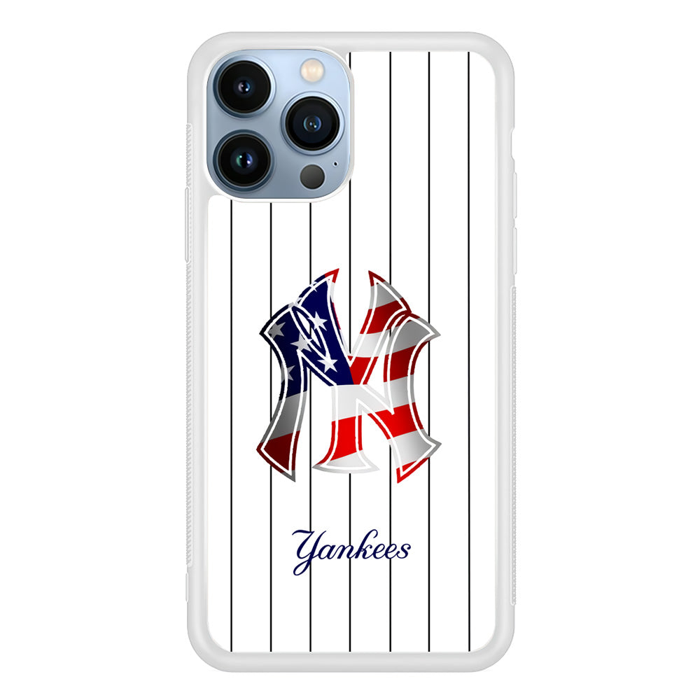 New York Yankees Flag Adaptation iPhone 13 Pro Max Case