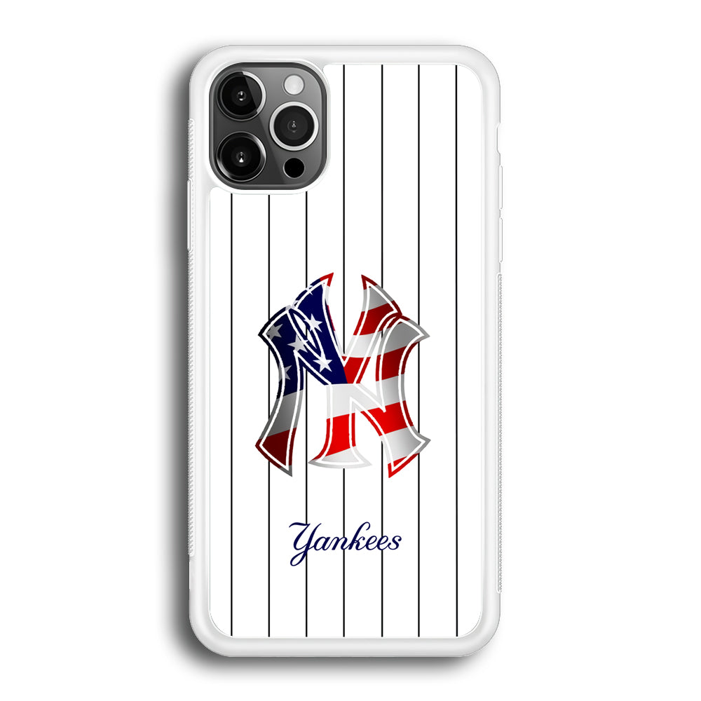 New York Yankees Flag Adaptation iPhone 12 Pro Max Case