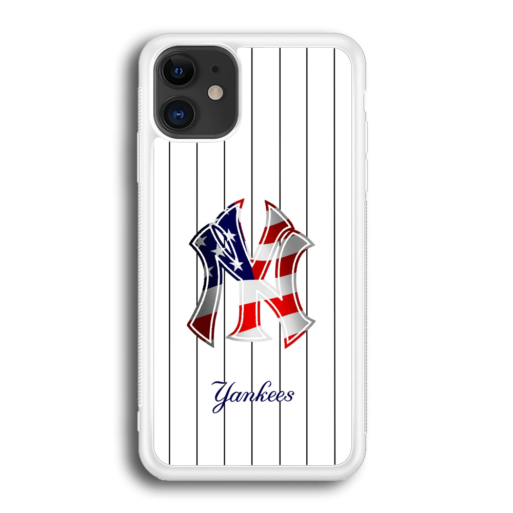 New York Yankees Flag Adaptation iPhone 12 Case