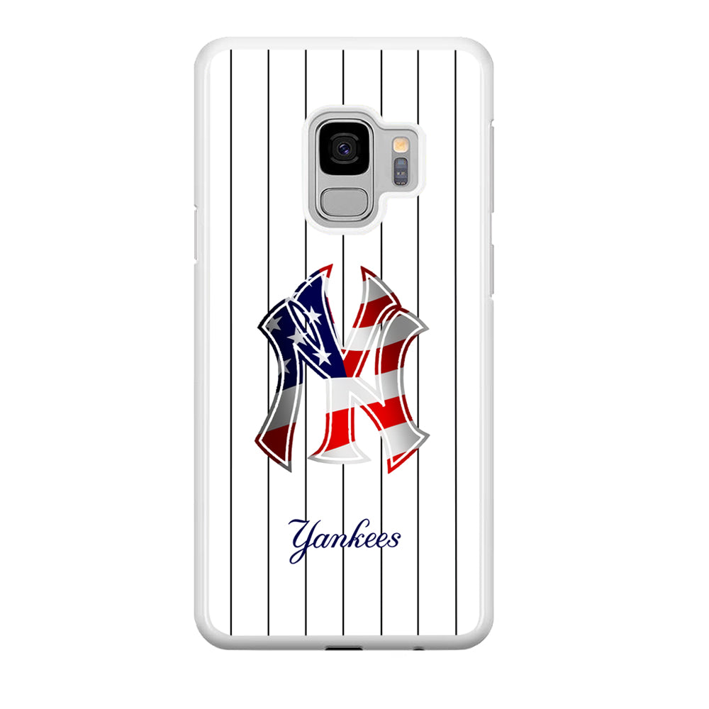 New York Yankees Flag Adaptation Samsung Galaxy S9 Case