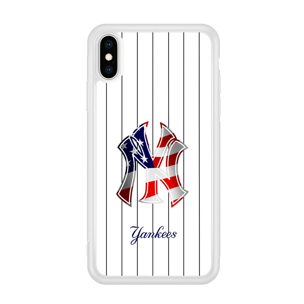 New York Yankees Flag Adaptation iPhone X Case