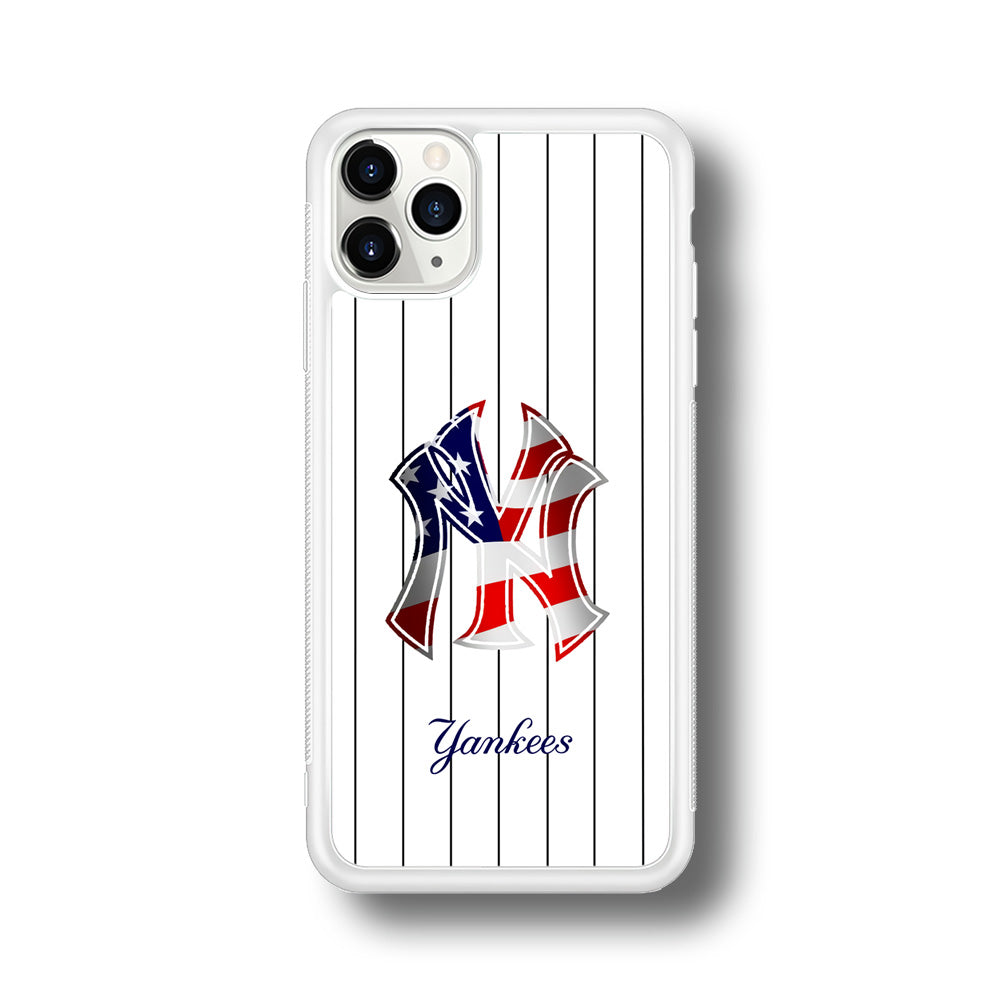 New York Yankees Flag Adaptation iPhone 11 Pro Case