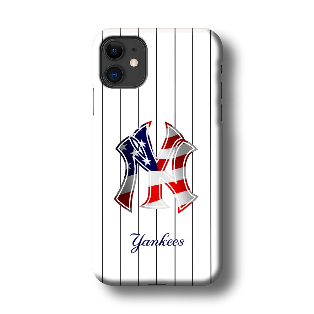 New York Yankees Flag Adaptation iPhone 11 Case