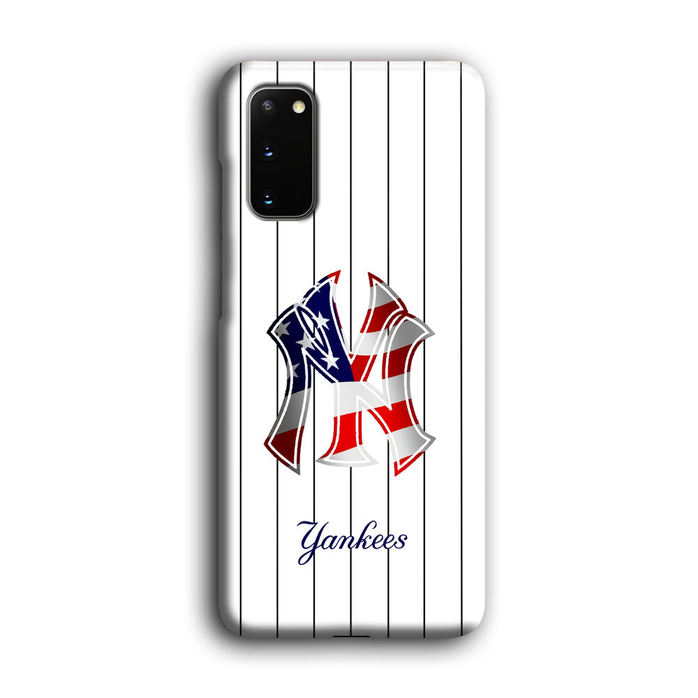 New York Yankees Flag Adaptation Samsung Galaxy S20 Case