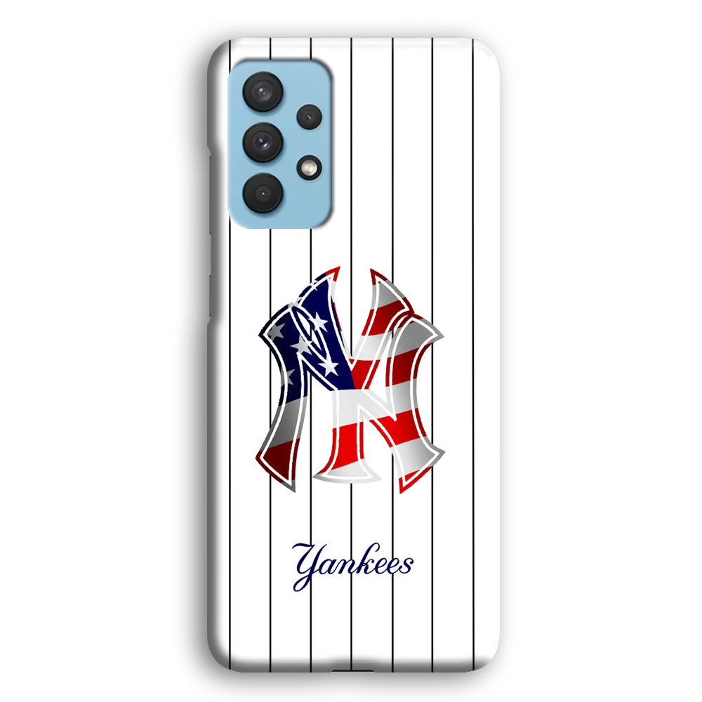 New York Yankees Flag Adaptation Samsung Galaxy A32 Case