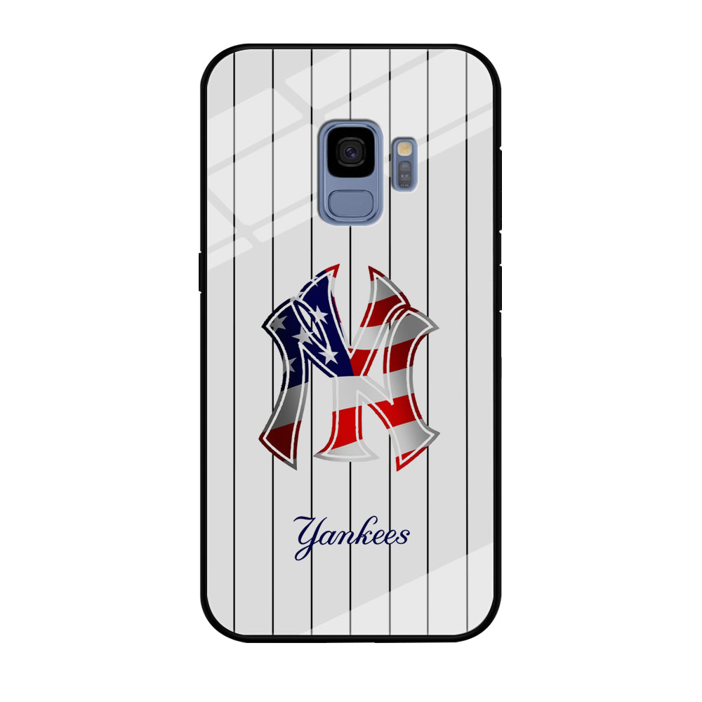 New York Yankees Flag Adaptation Samsung Galaxy S9 Case