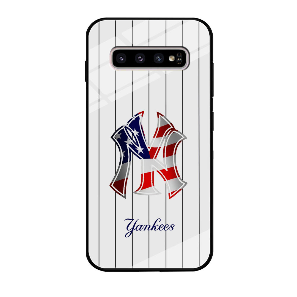 New York Yankees Flag Adaptation Samsung Galaxy S10 Case