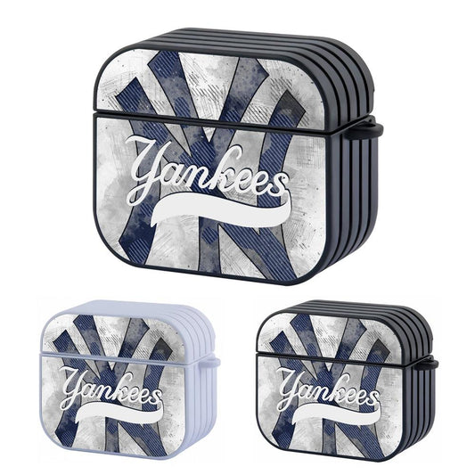 New York Yankees MLB The White Board Art Apple Airpods 4 Case