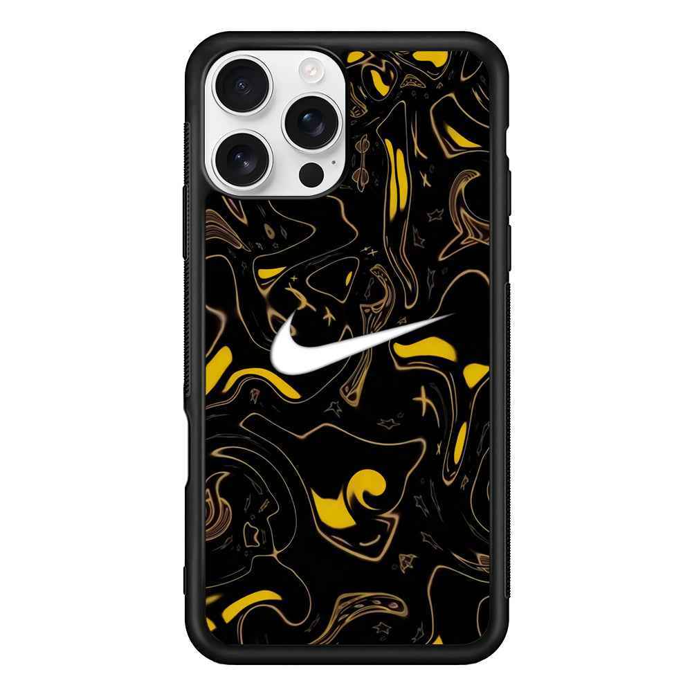 Nike Abstract Yellow iPhone 16 Pro Case