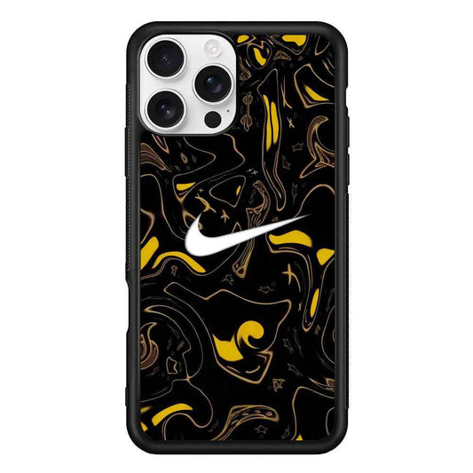 Nike Abstract Yellow iPhone 16 Pro Max Case