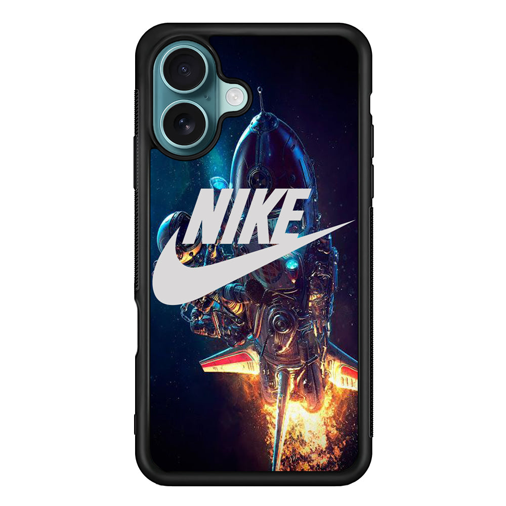 Nike Astronaut Rocket Space iPhone 16 Case