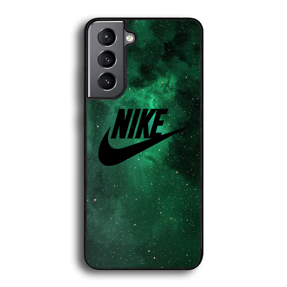 Nike Green Galaxy Samsung Galaxy A16 Case - Carneyforia