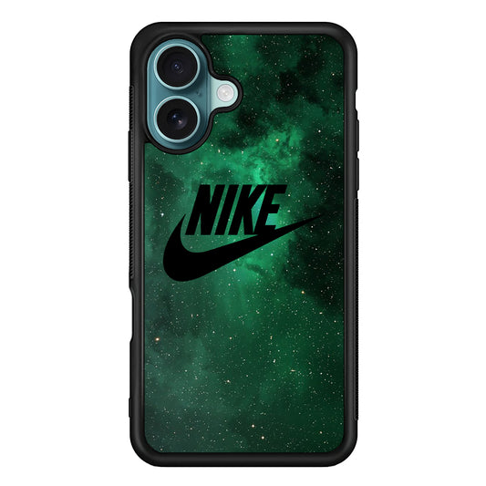 Nike Green Galaxy iPhone 17 Case