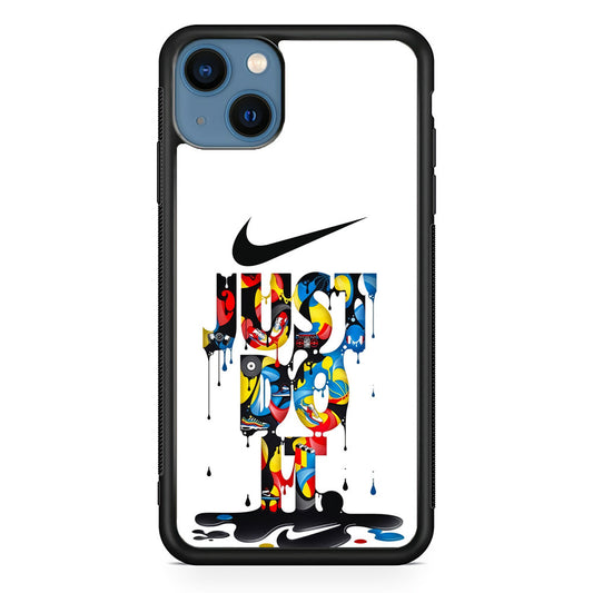 Nike Just Do It Paint Art iPhone 14 Plus Case - Carneyforia
