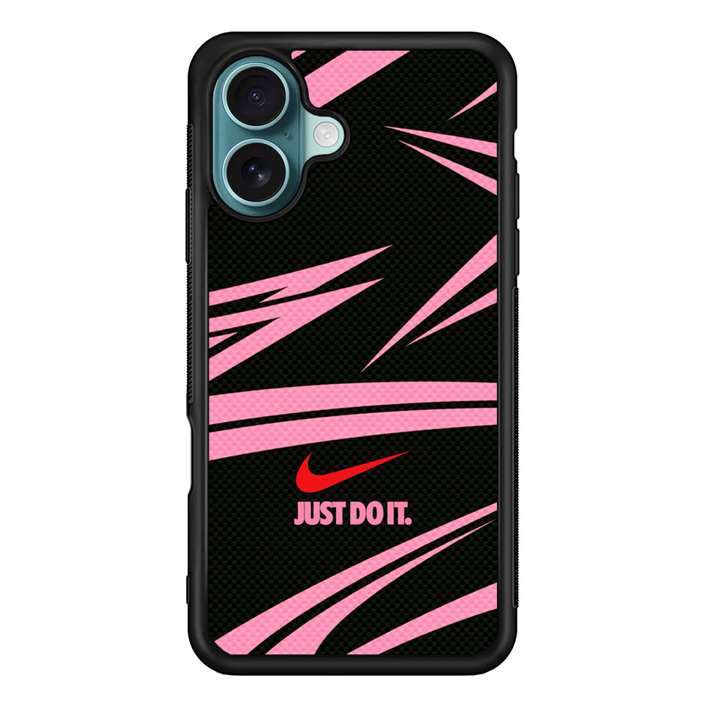 Nike Rose Colored Wave iPhone 16 Case
