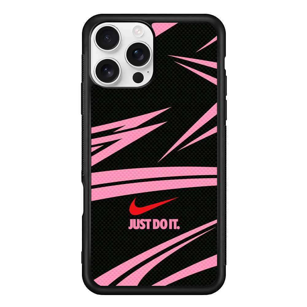 Nike Rose Colored Wave iPhone 16 Pro Case
