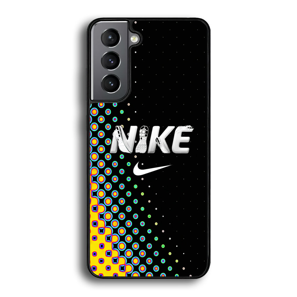 Nike Shoes Word Dot Pattern Samsung Galaxy A15 Case - Carneyforia