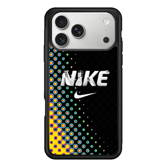 Nike Shoes Word Dot Pattern iPhone 17 Pro Max Case