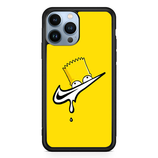 Nike Simpson Peek iPhone 15 Pro Case - Carneyforia