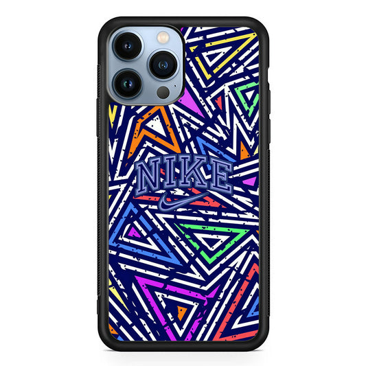 Nike Triangle of Color iPhone 15 Pro Case - Carneyforia
