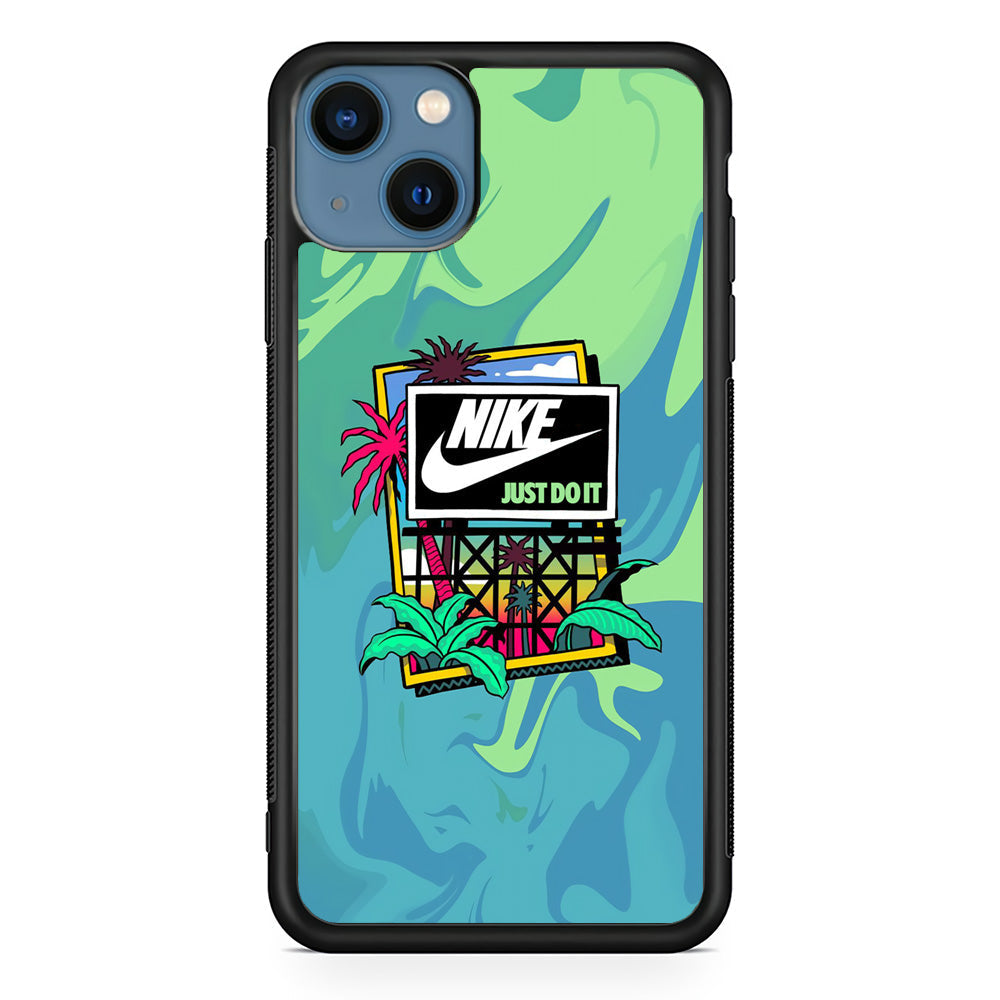 Nike Tropical Momment iPhone 14 Plus Case - Carneyforia