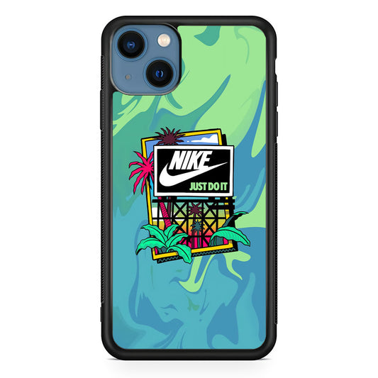 Nike Tropical Momment iPhone 14 Plus Case - Carneyforia