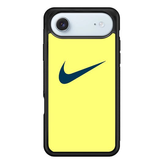 Nike Yellow Simple Logo iPhone 17 Air Case