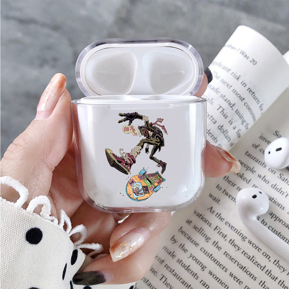 Ninja Play Skateboard Apple Airpods Case