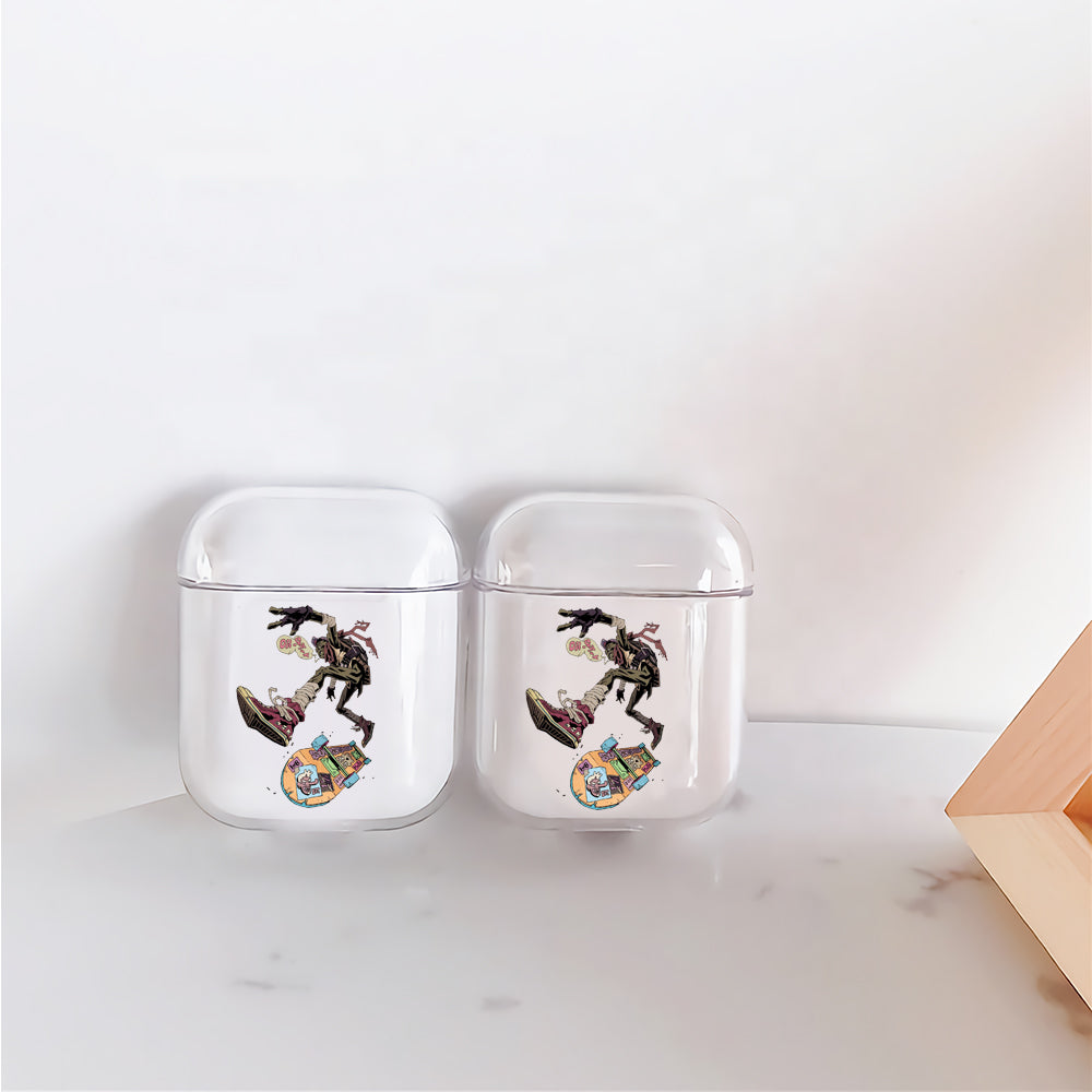 Ninja Play Skateboard Apple Airpods Case