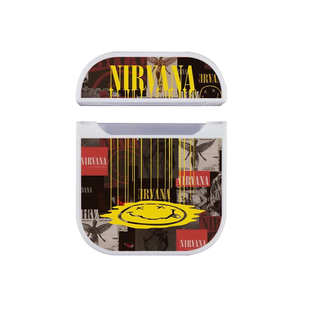 Nirvana Melting Over The Night Light Apple Airpods Case White