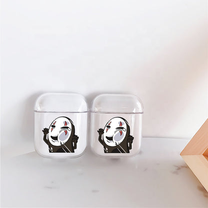 No Face Stick In The Glass Apple Airpods Case