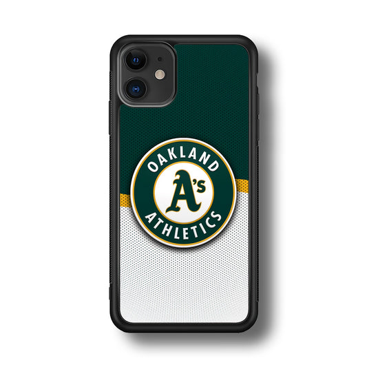 Oakland Athletics Team MLB iPhone 11 Case