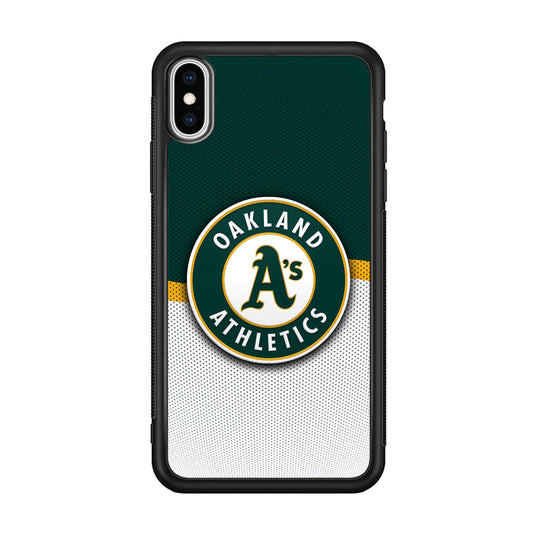 Oakland Athletics Team MLB iPhone XS Case