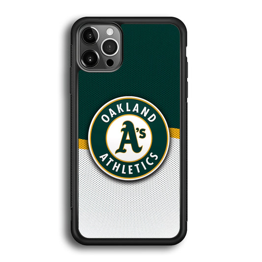 Oakland Athletics Team MLB iPhone 12 Pro Max Case