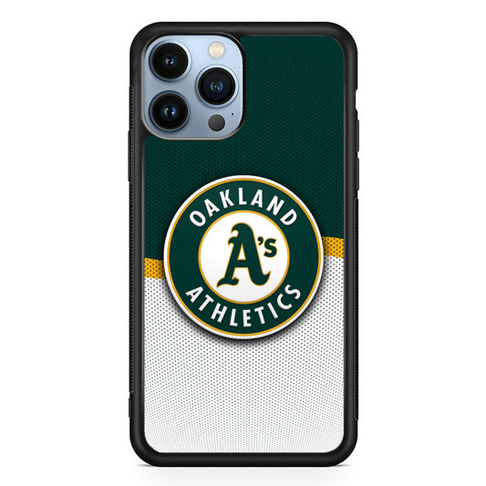 Oakland Athletics Team MLB iPhone 15 Pro Case - Carneyforia