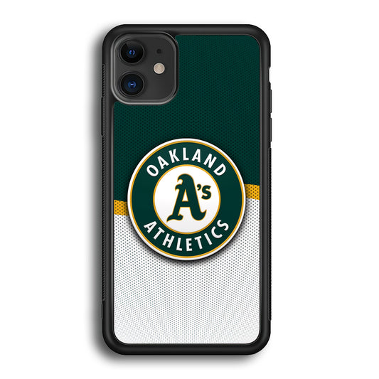 Oakland Athletics Team MLB iPhone 12 Case