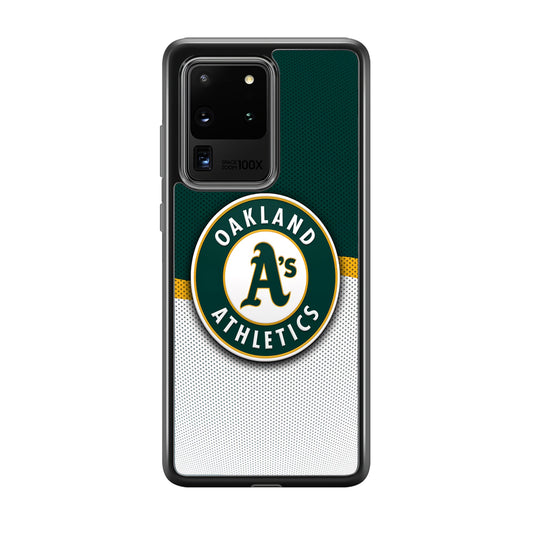 Oakland Athletics Team MLB Samsung Galaxy S20 Ultra Case