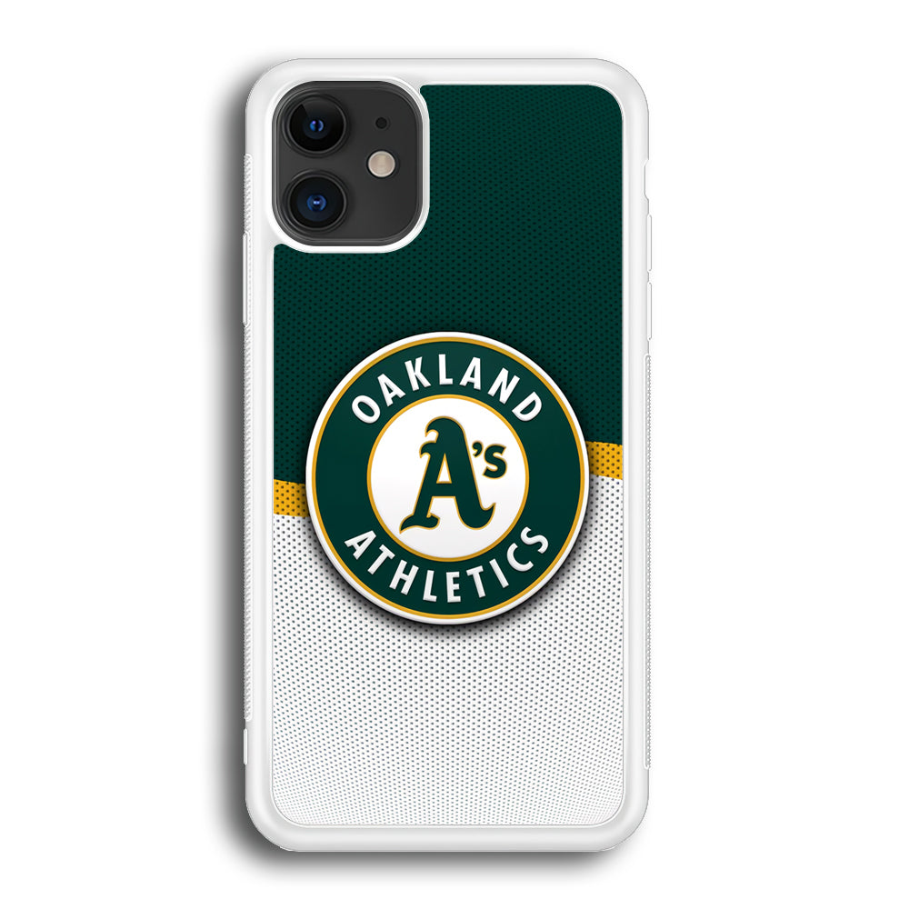 Oakland Athletics Team MLB iPhone 12 Case