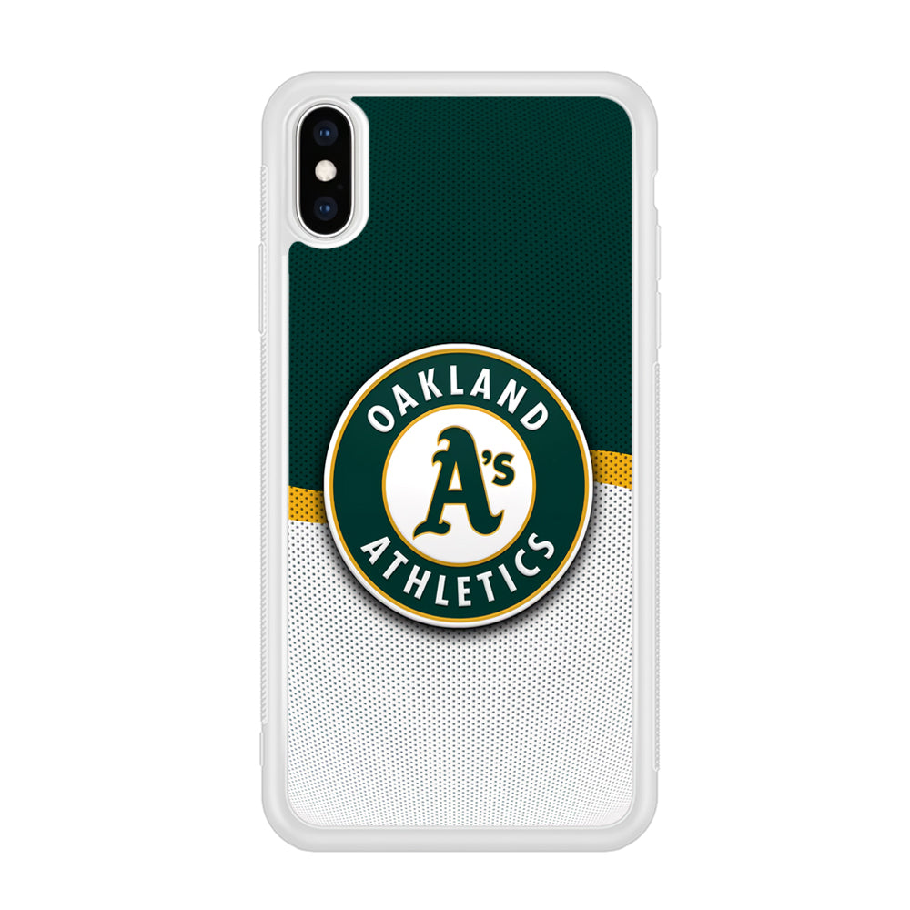 Oakland Athletics Team MLB iPhone XS Case