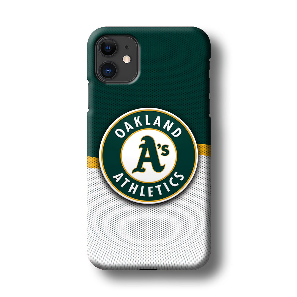 Oakland Athletics Team MLB iPhone 11 Case