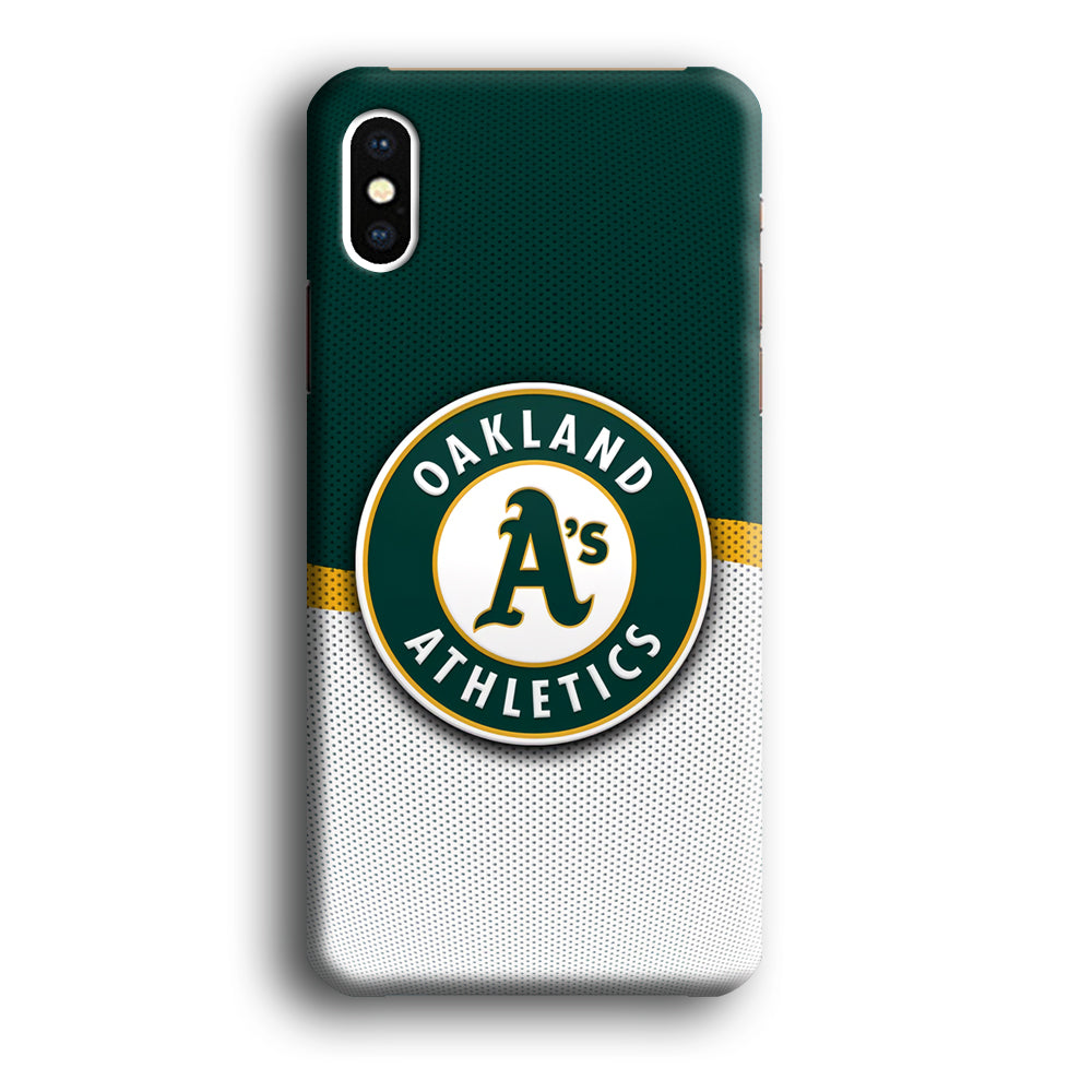 Oakland Athletics Team MLB iPhone XS Case