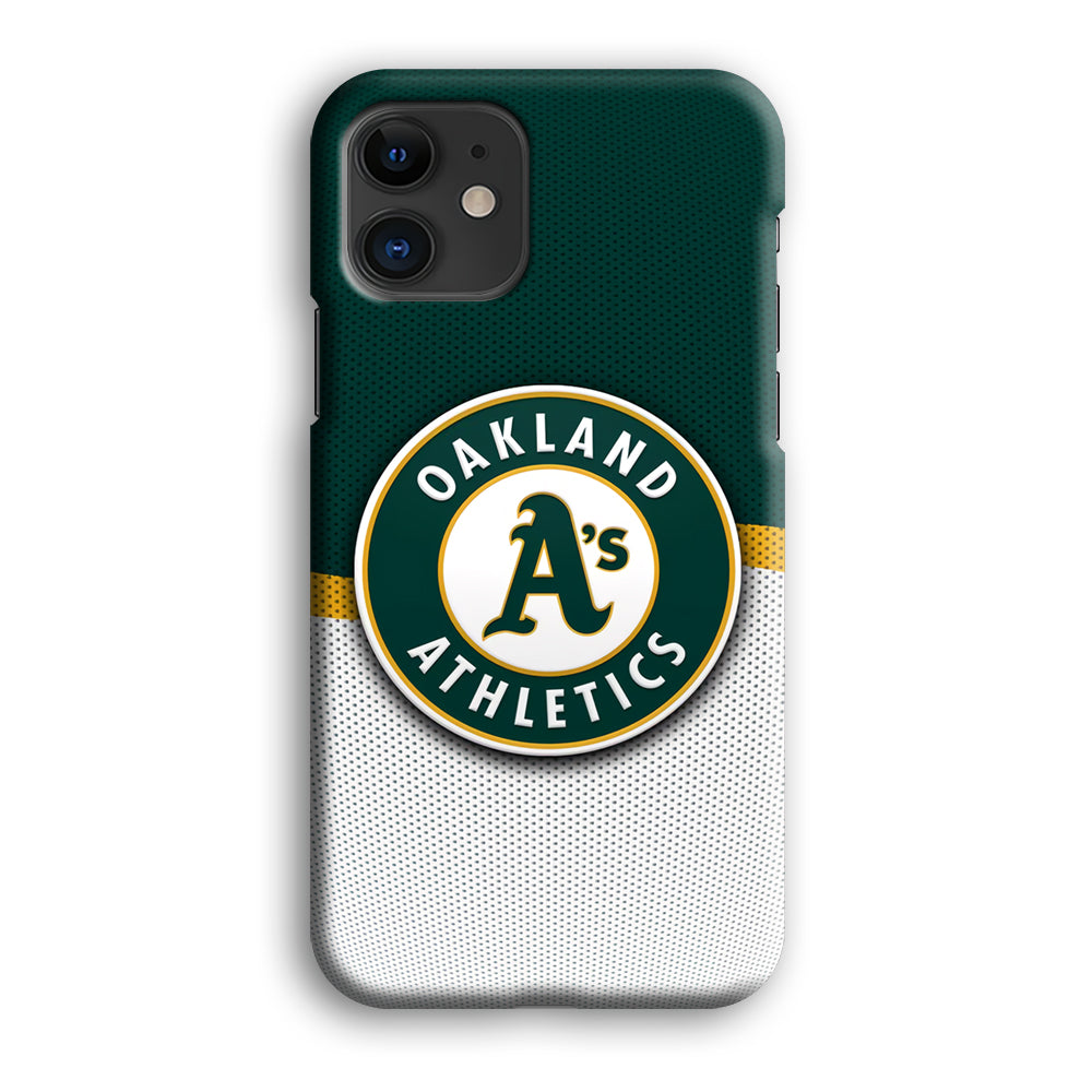 Oakland Athletics Team MLB iPhone 12 Case