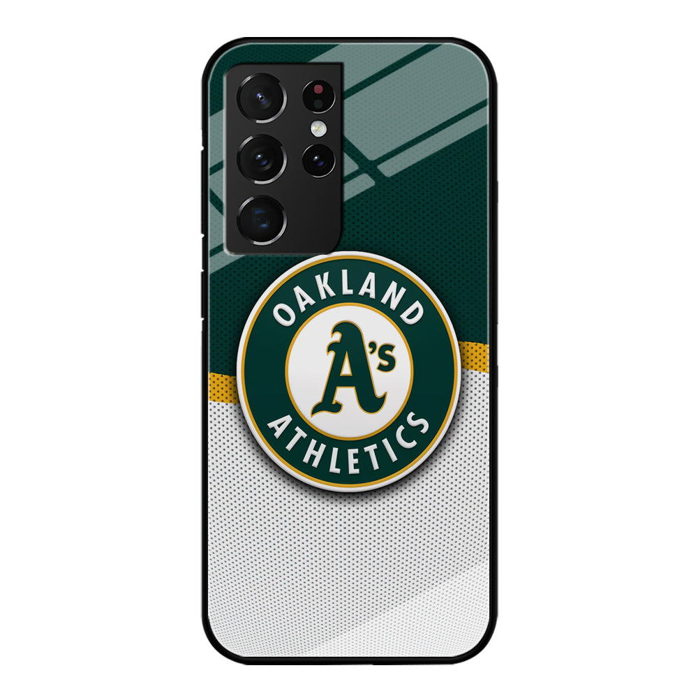 Oakland Athletics Team MLB Samsung Galaxy S21 Ultra Case