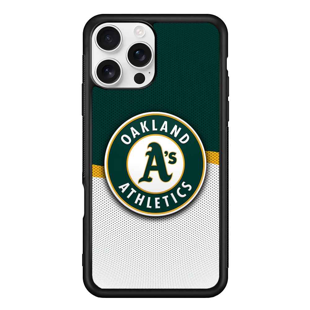 Oakland Athletics Team MLB iPhone 16 Pro Case