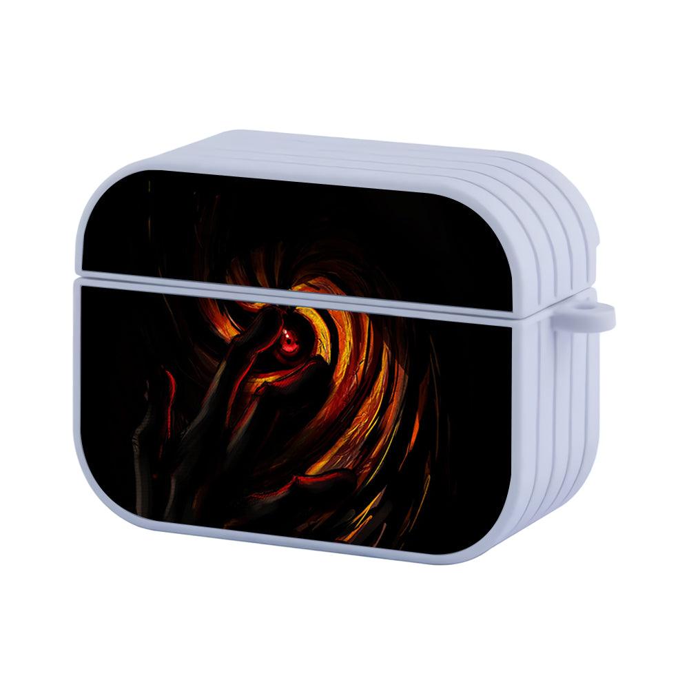 Obito Uchiha Sharingan Mask Apple Airpods Pro Case White
