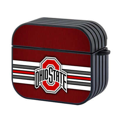 Ohio State Buckeyes Football Apple Airpods 4 Case Black